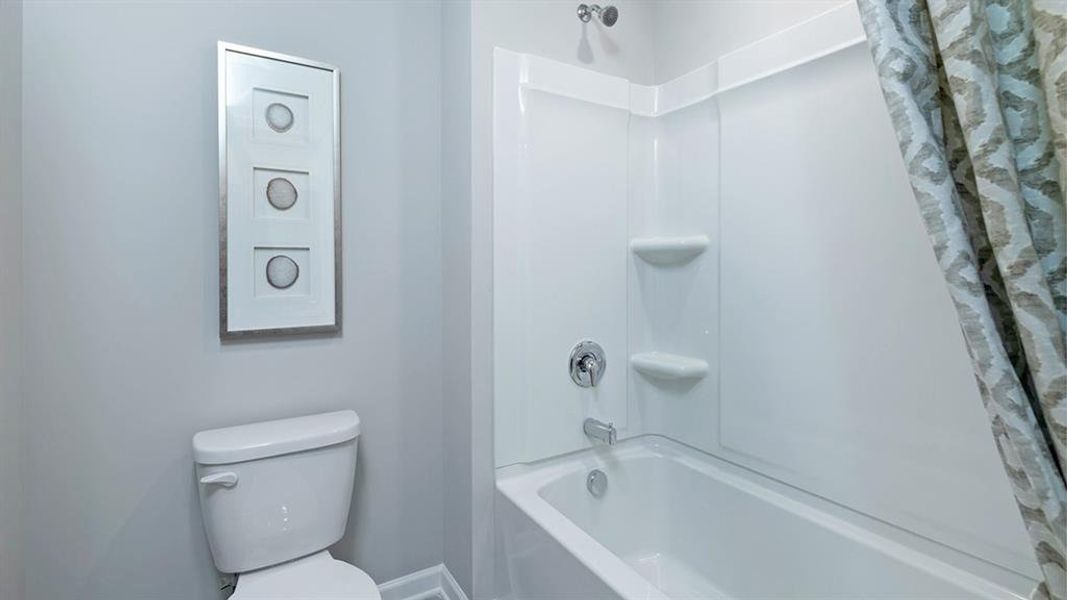 Furnished interior view inside a new home in The Reserve at Calcutta, Stockbridge (Image 6).