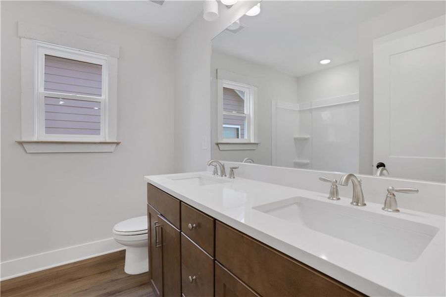 Furnished interior view inside a new home in Marble Tree, Ball Ground (Image 12).