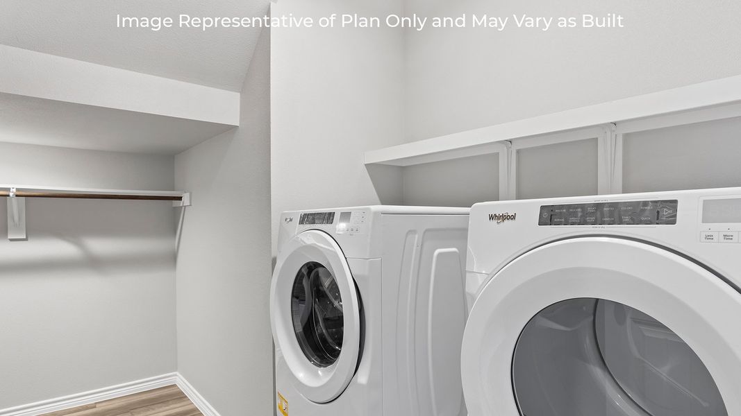 Representative furnished interior of a home built from the Naples by D.R. Horton in Woodside, Corpus Christi (Image 8). Representative furnished interior of a home built from the Naples by D.R. Horton in Woodside, Corpus Christi (Image 8).