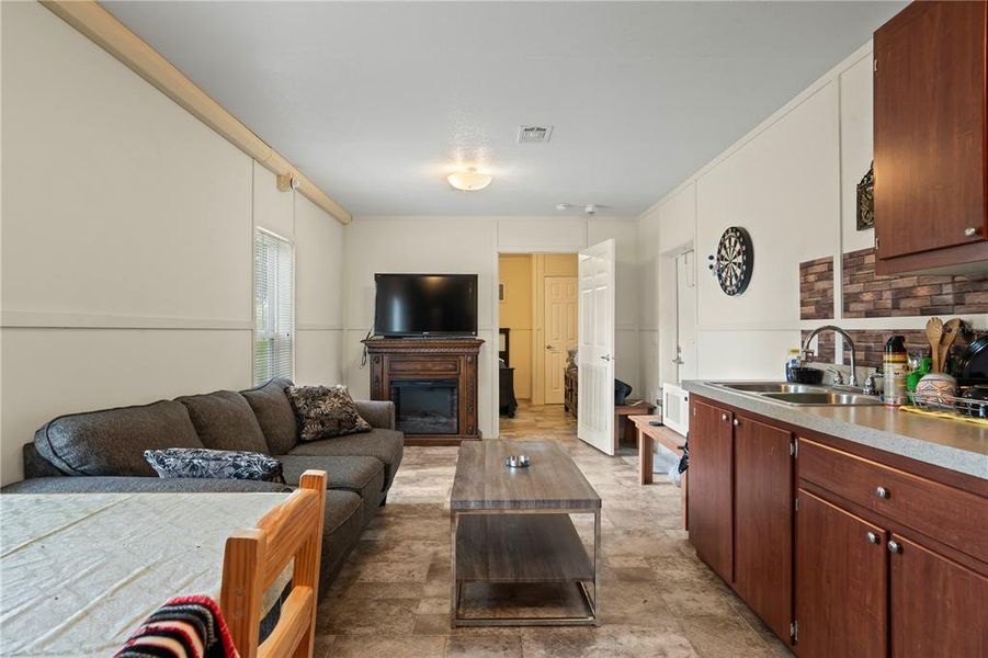 Furnished interior view inside a new home in , Dade City (Image 7).