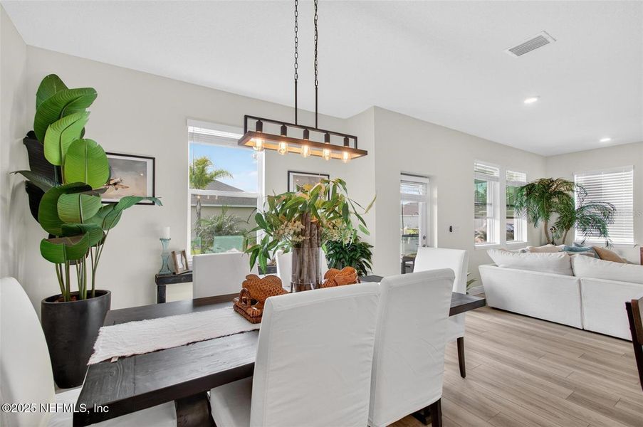 Furnished interior view inside a new home in Sawmill Creek at Palm Coast Park, Palm Coast (Image 37).