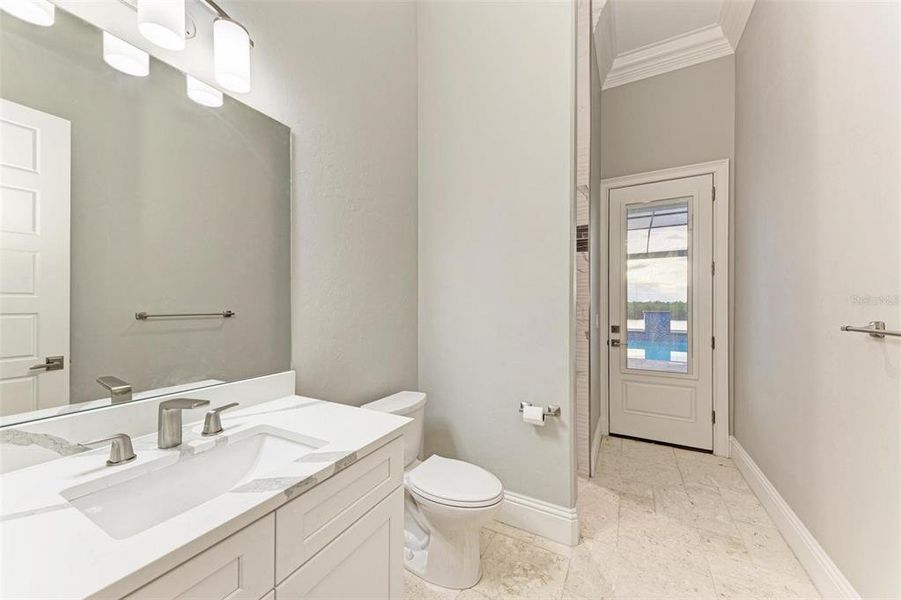 Furnished interior view inside a new home in , Port Charlotte (Image 43). Furnished interior view inside a new home in , Port Charlotte (Image 43).