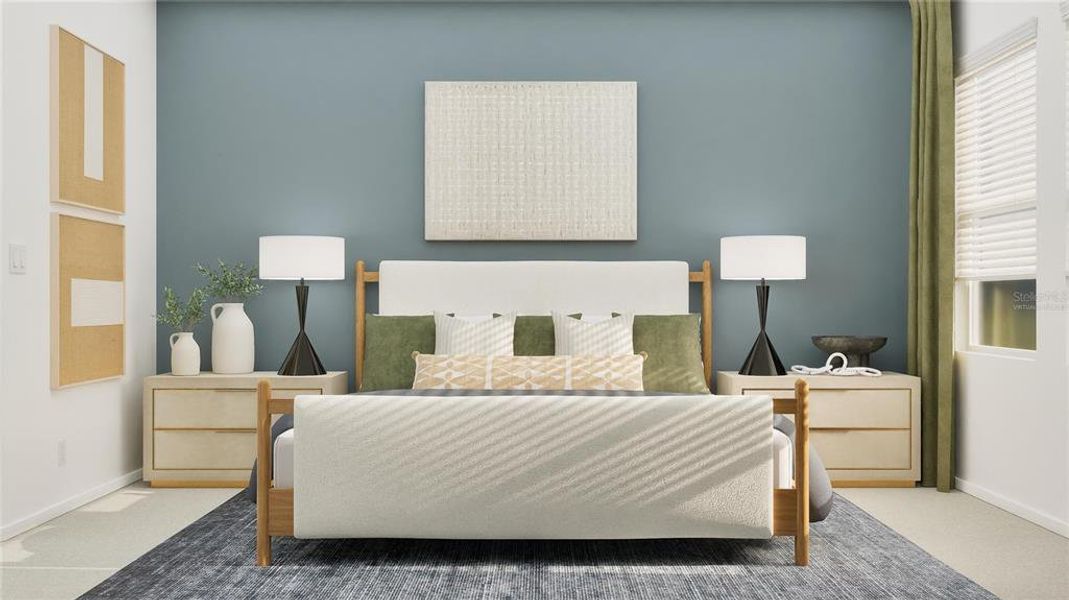 Furnished interior view inside a new home in , Clermont (Image 4).