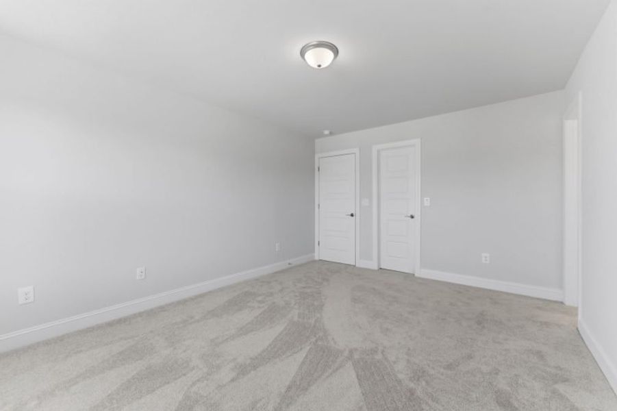 Representative unfurnished interior of a home built from the Hampton by Keystone Homes NC in Preserve at Carriage Cove, Oak Ridge (Image 101).