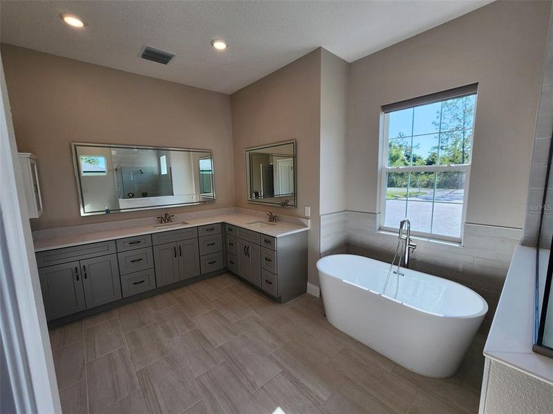 Master bathroom