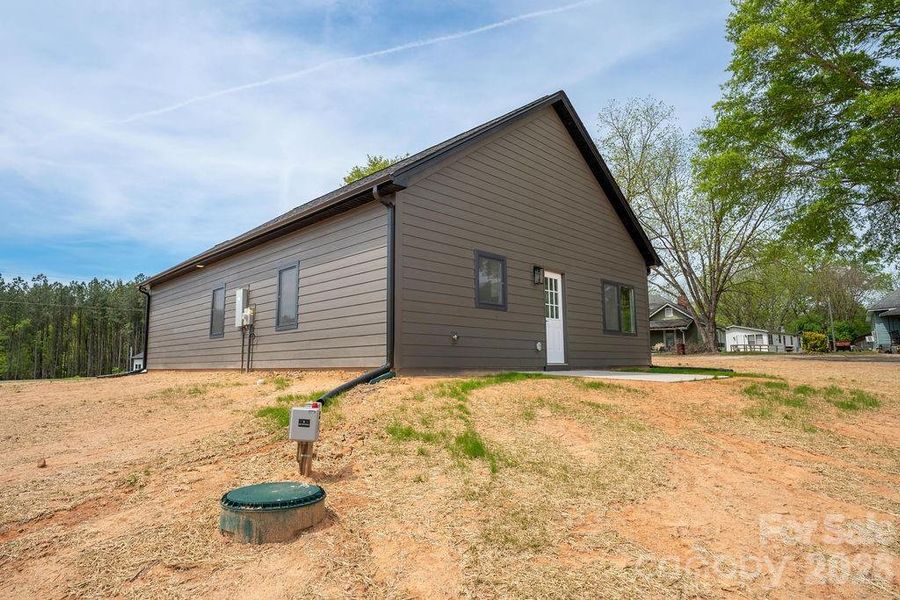 Exterior details and patio area of a home in , Lincolnton (Image 4). Exterior details and patio area of a home in , Lincolnton (Image 4).