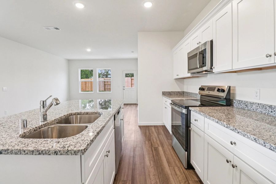 Representative furnished interior of a home built from the Athena by Starlight Homes in Eagles Landing, Elgin (Image 8).
