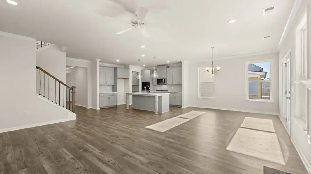Spacious, unfurnished interior of a new home in Westland, Bogart (Image 18).
