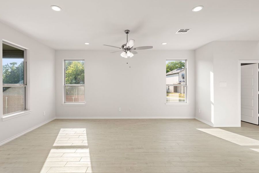 Representative exterior photo of a completed home built from the Maple by Impression Homes in Bryant Farms, Melissa, TX (Image 8). Representative exterior photo of a completed home built from the Maple by Impression Homes in Bryant Farms, Melissa, TX (Image 8).