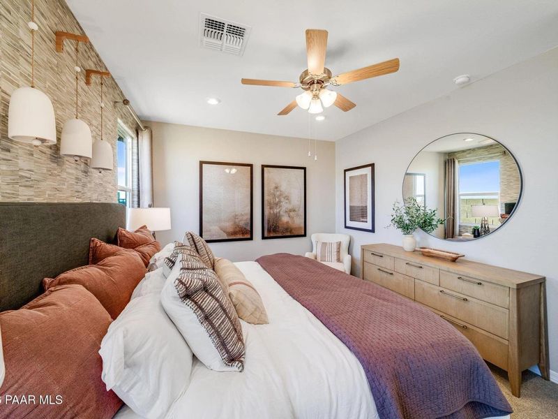 Furnished interior view inside a new home in South Ranch Southern Collection, Prescott (Image 7).