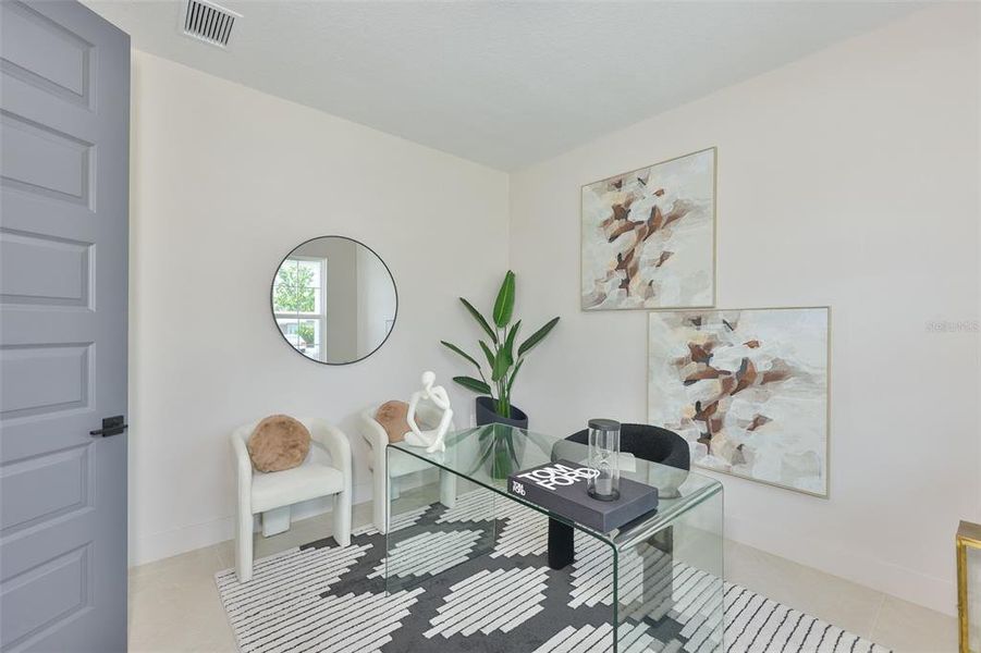 Furnished interior view inside a new home in , Tampa (Image 17).