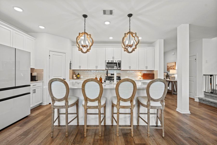 Furnished interior view inside a new home in , Magnolia (Image 5).