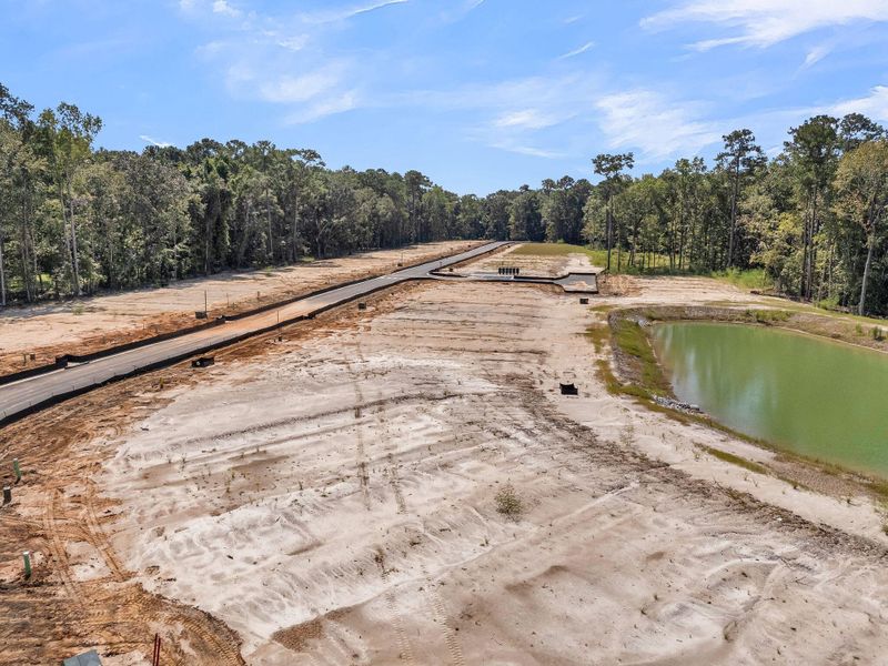Site preparation for new homesites in Heron Preserve, Hanahan (Image 11).