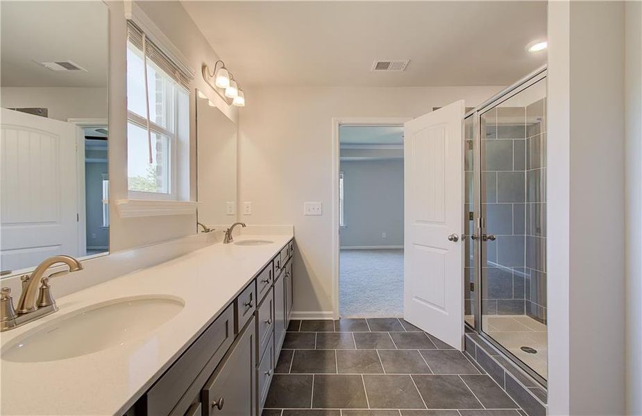 Furnished interior view inside a new home in Burchwood, Stockbridge (Image 11).