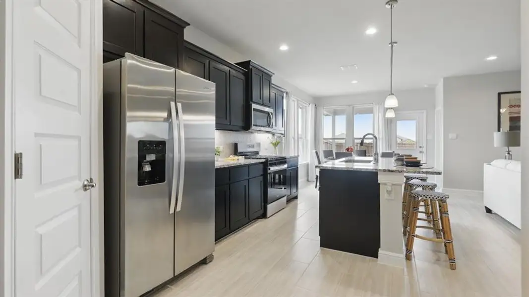 Furnished interior view inside a new home in Legado, Cleburne (Image 12).