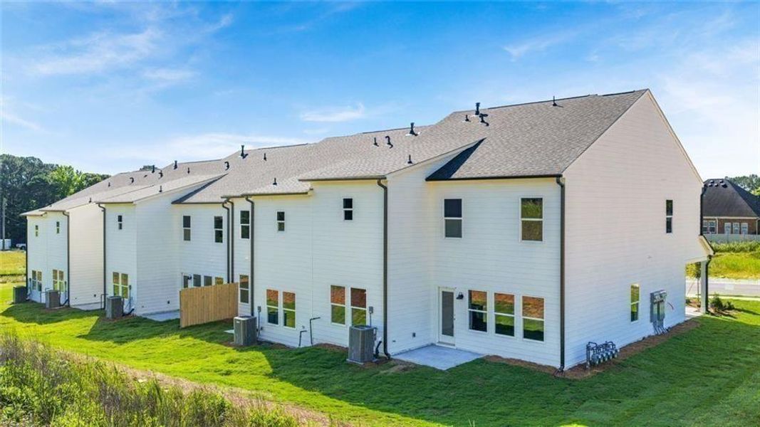 Exterior details and patio area of a home in , Loganville (Image 3). Exterior details and patio area of a home in , Loganville (Image 3).