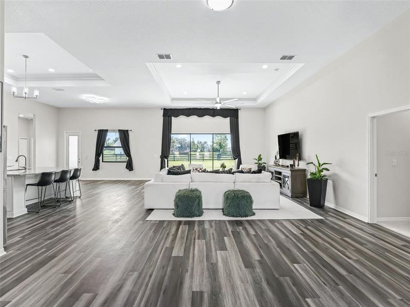Furnished interior view inside a new home in , Ocala (Image 54).