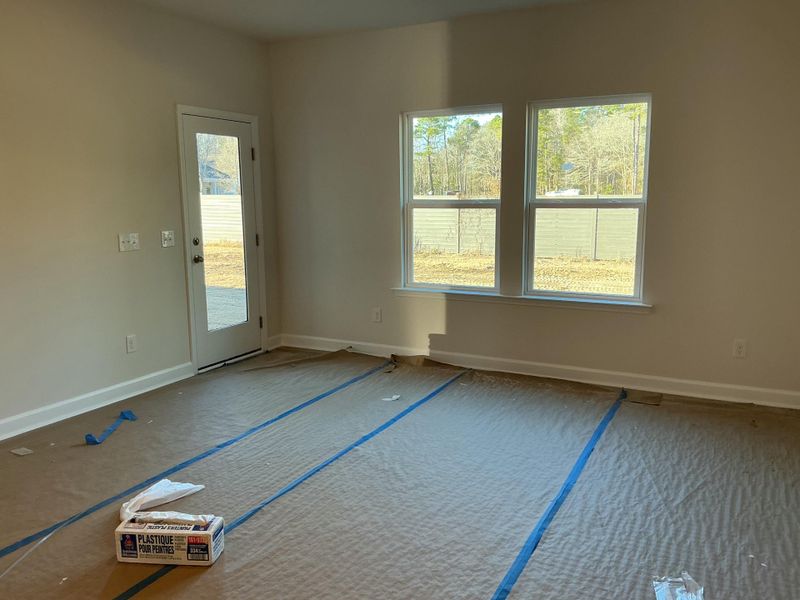 In-progress construction of a new home in Hammock Walk at Nexton, Summerville, SC (Image 35).