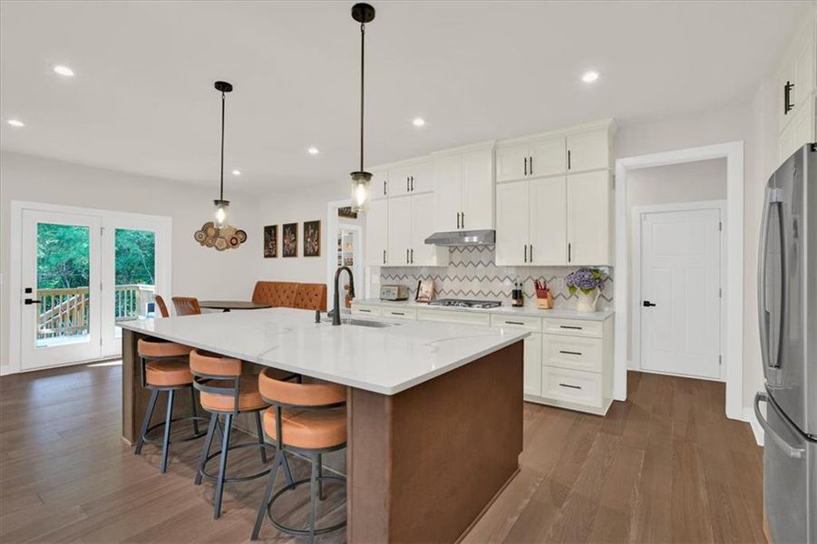Furnished interior view inside a new home in , Fayetteville (Image 40).
