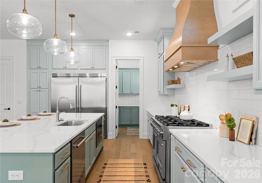 Furnished interior view inside a new home in , Locust (Image 5).