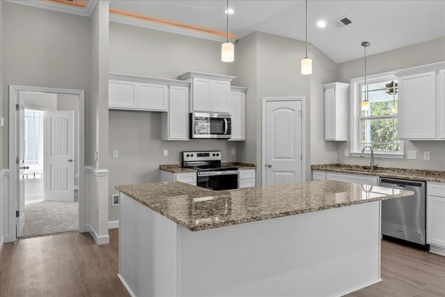 Representative furnished interior of a home built from the Cherokee by Enchanted Homes in Ballentine Ridge, Lyman (Image 7).