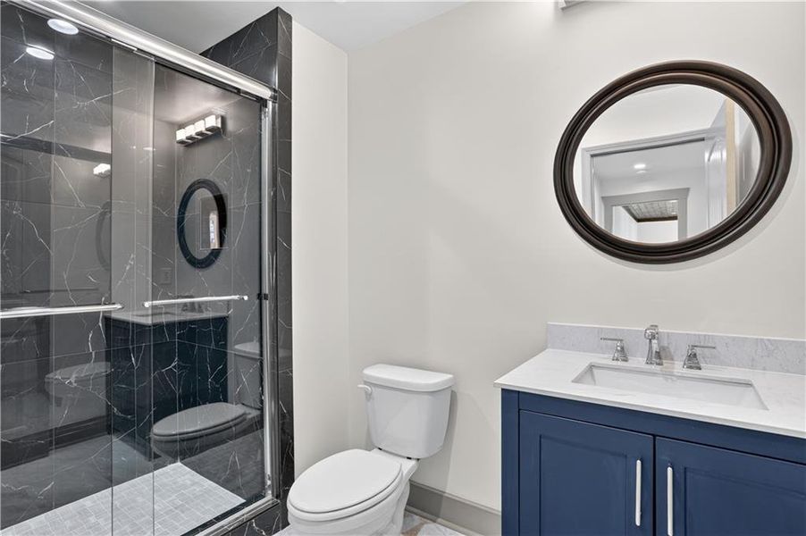 Furnished interior view inside a new home in , Buckhead (Image 16). Furnished interior view inside a new home in , Buckhead (Image 16).