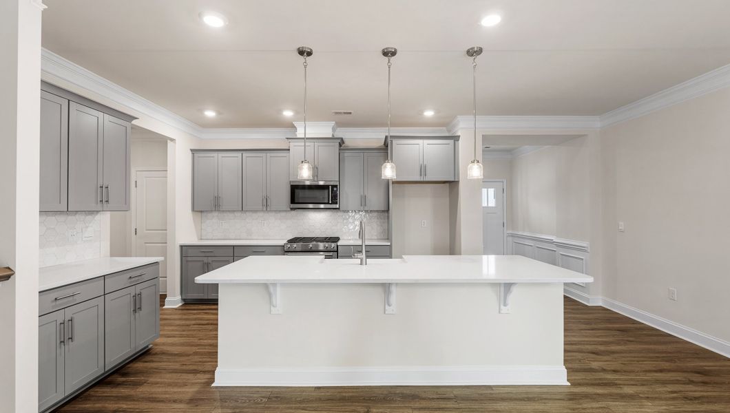 Furnished interior view inside a new home in Adams Glen, Greenville (Image 8).