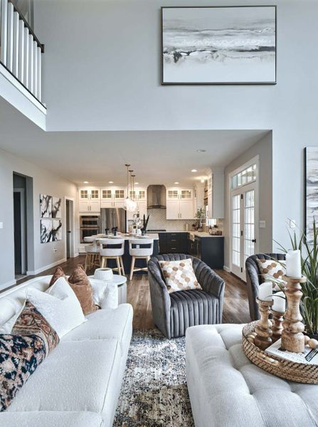 Family Room and Garden Kitchen