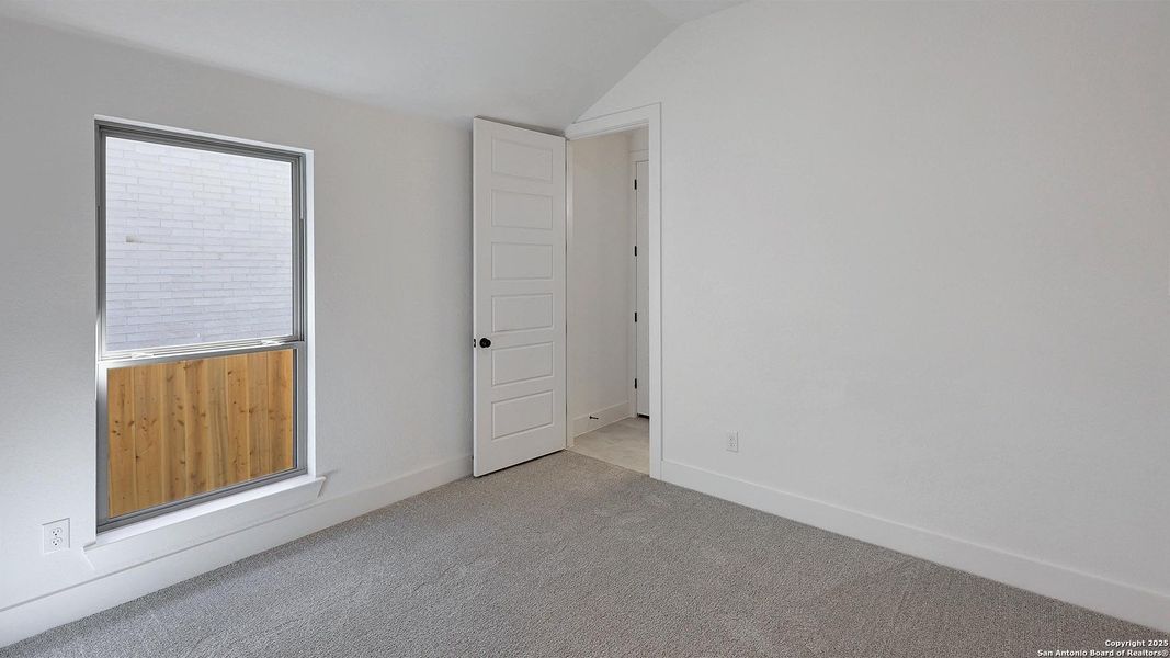 Spacious, unfurnished interior of a new home in Corley Farms 50', Boerne (Image 21). Spacious, unfurnished interior of a new home in Corley Farms 50', Boerne (Image 21).