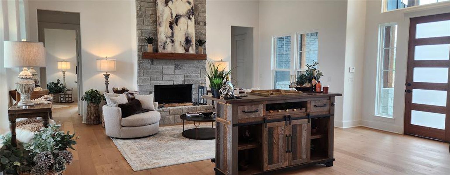 Furnished interior view inside a new home in , Caddo Mills (Image 6). Furnished interior view inside a new home in , Caddo Mills (Image 6).