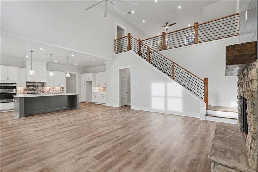 Spacious, unfurnished interior of a new home in , Clarkesville (Image 56).