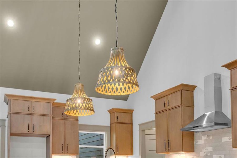 Close-up of interior finishes inside a home in , Monroe (Image 17).