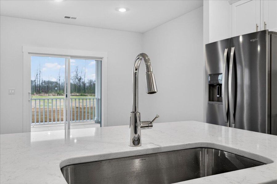 Close-up of interior finishes inside a home in The Coves at Lakes of Cane Bay, Summerville (Image 19).