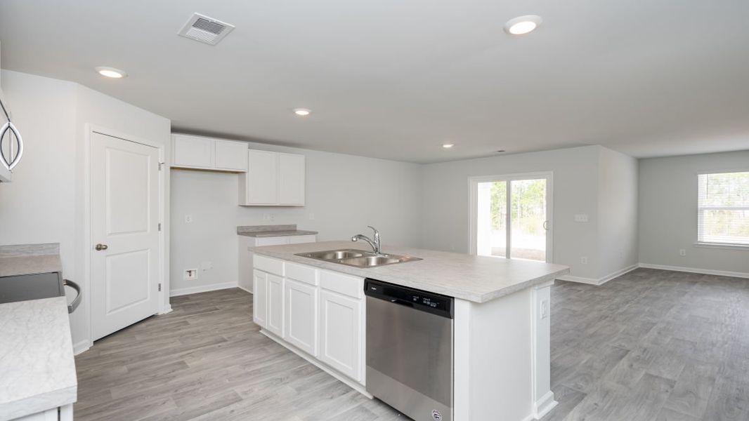 Representative furnished interior of a home built from the CALI by D.R. Horton in Jordanville Farms, Galivants Ferry (Image 5).