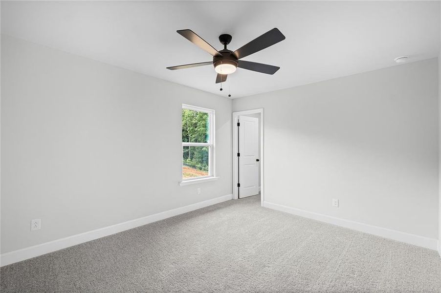 Spacious, unfurnished interior of a new home in Oakwood, Cumming (Image 28). Spacious, unfurnished interior of a new home in Oakwood, Cumming (Image 28).