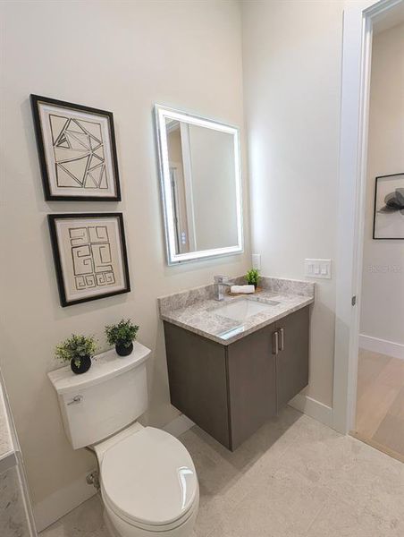 Furnished interior view inside a new home in , Sarasota (Image 19).