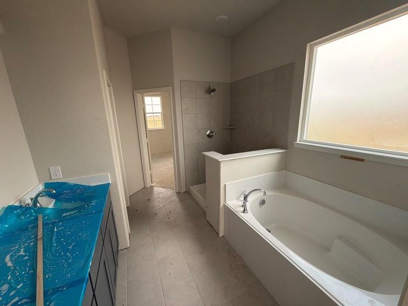 In-progress construction of a new home in Clear Sky Addition, Valley View, TX (Image 7).