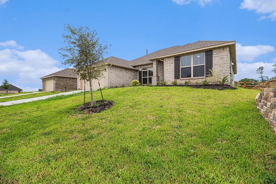 Front of Home on Elevation