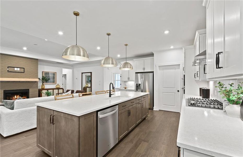 Furnished interior view inside a new home in , Villa Rica (Image 13).