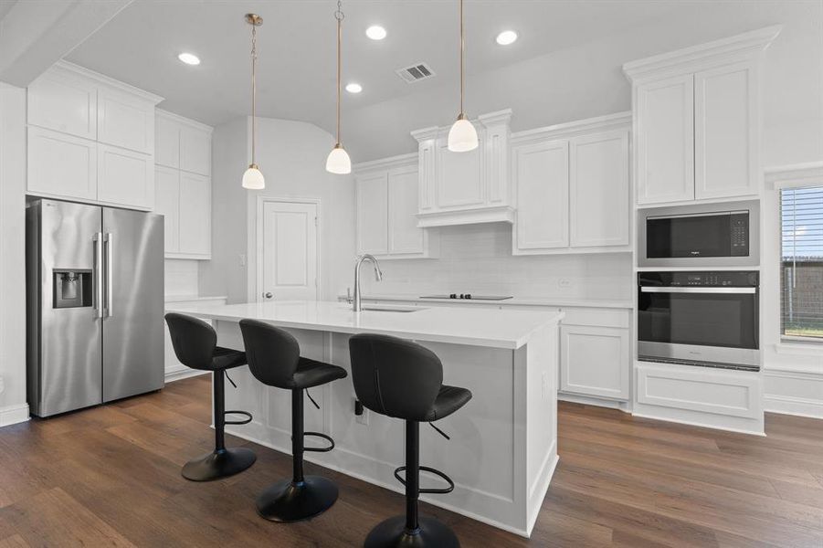 Furnished interior view inside a new home in , Waxahachie (Image 18).