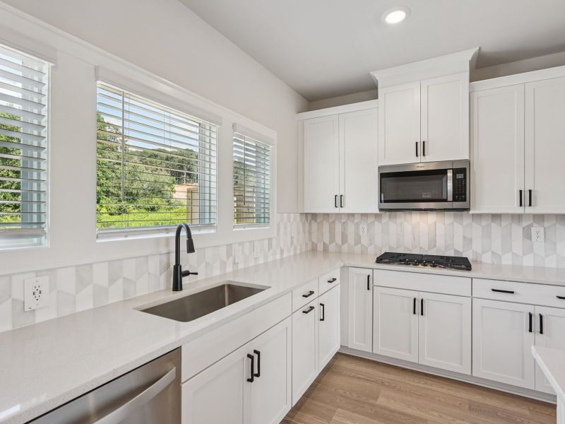 Furnished interior view inside a new home in Hemingway - Highland Series, Cumming (Image 8).