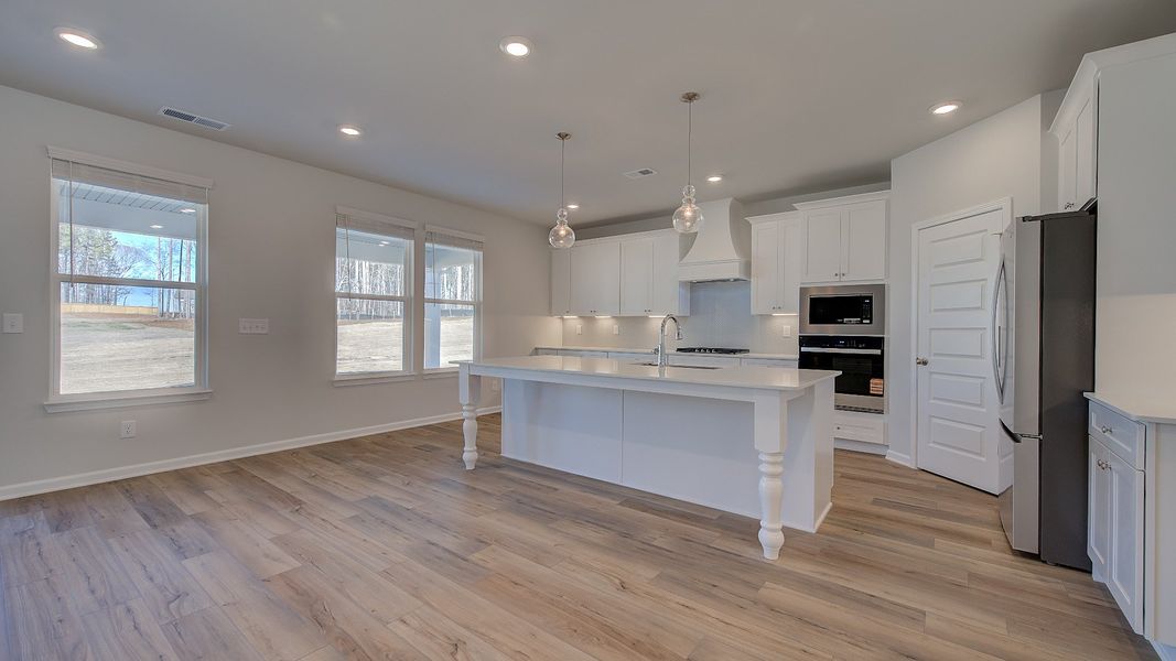 Furnished interior view inside a new home in Riverbend Overlook, Fayetteville (Image 21). Furnished interior view inside a new home in Riverbend Overlook, Fayetteville (Image 21).