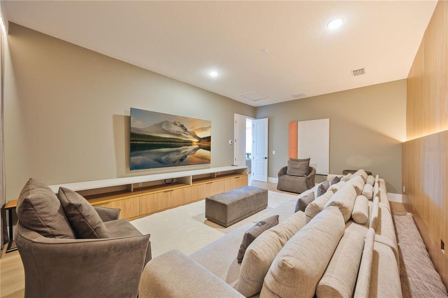 Furnished interior view inside a new home in Avalon Ridge, Winter Garden (Image 39).