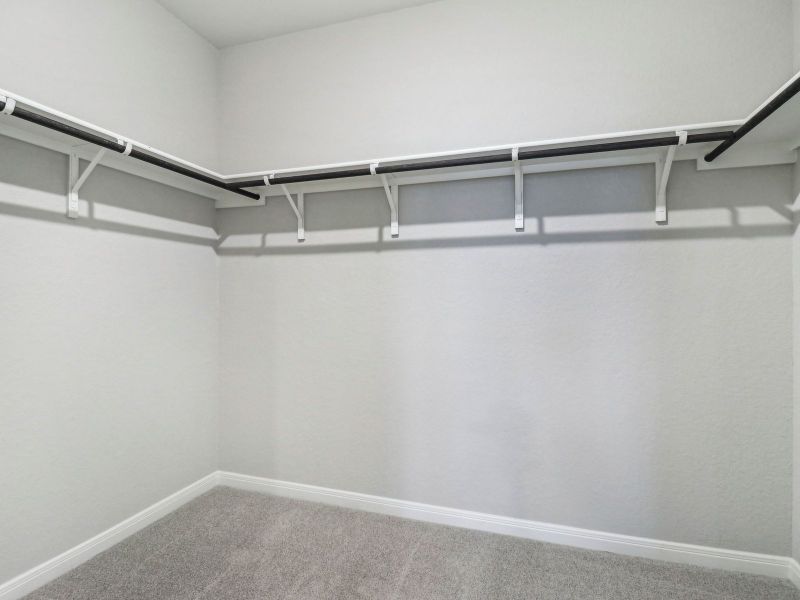 Spacious, unfurnished interior of a new home in Arcadia Ridge - Premier Series, San Antonio (Image 18). Spacious, unfurnished interior of a new home in Arcadia Ridge - Premier Series, San Antonio (Image 18).