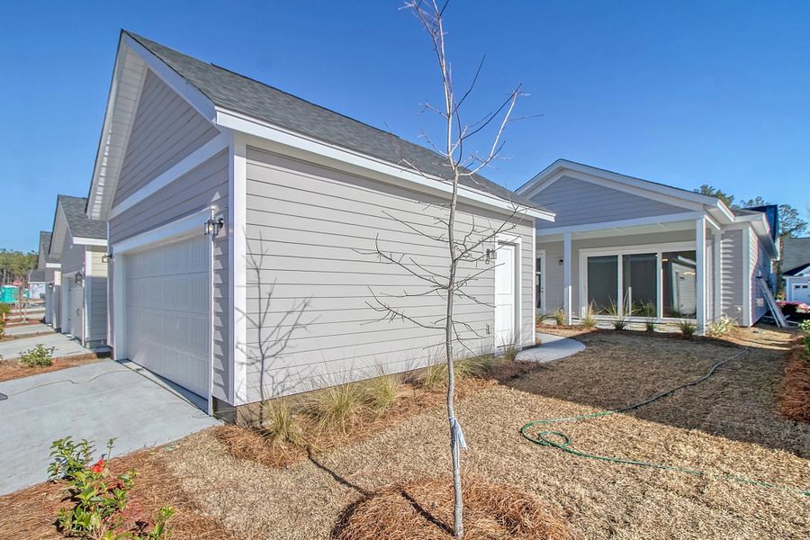 Representative exterior details of a home built from the Witherbee by Ashton Woods in Midtown at Nexton, Summerville (Image 4).