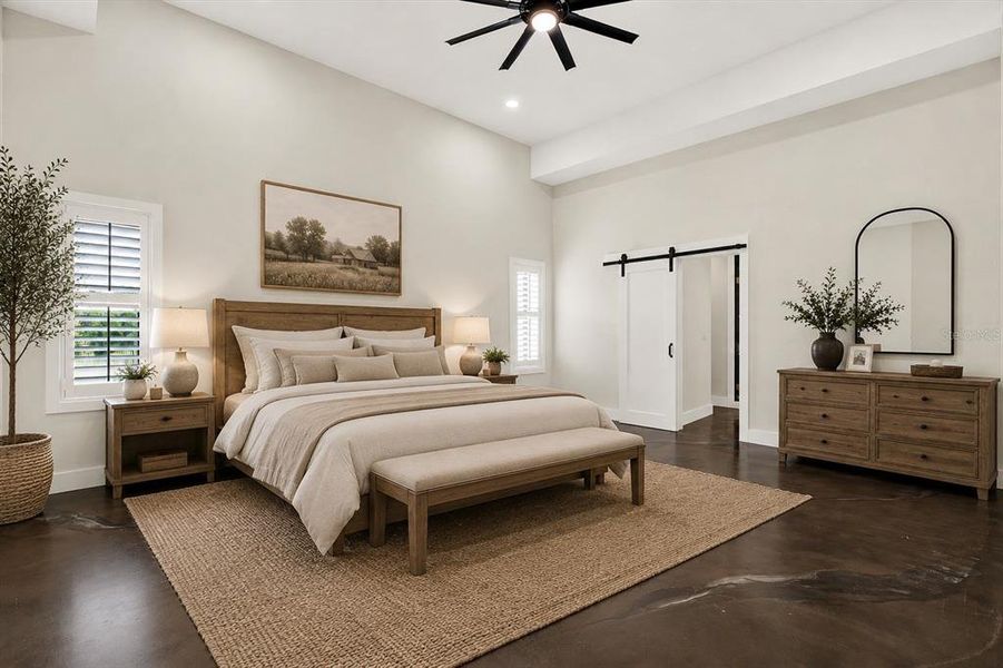 Furnished interior view inside a new home in , Webster (Image 15).
