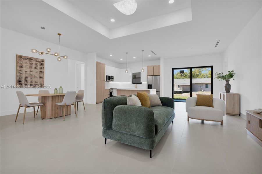 Furnished interior view inside a new home in , Lehigh Acres (Image 5).