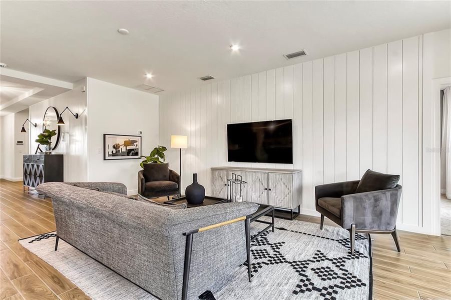 Furnished interior view inside a new home in Prairie Oaks, St. Cloud (Image 52).