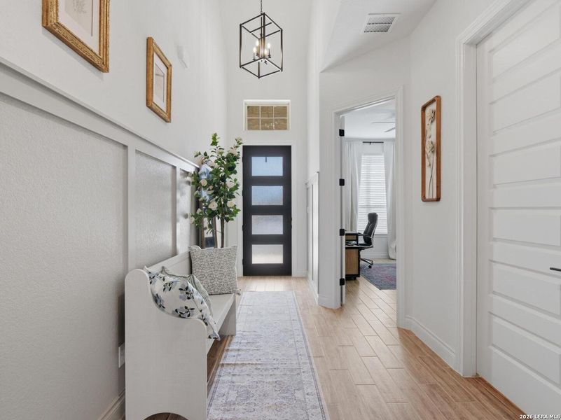 Furnished interior view inside a new home in Corley Farms, Boerne (Image 12).