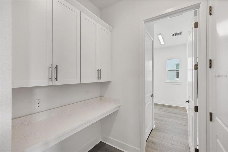 Furnished interior view inside a new home in Gracewater at Sarasota, Sarasota (Image 19).